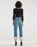 7 For All Mankind Luxe Vintage Sequin Boyfriend Jean in Muse