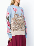 Vivetta Leopard Print Sweater