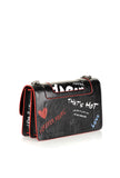 Pinko Love Bag Fabulous In Graffiti Print Leather
