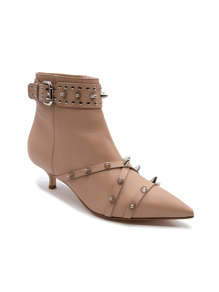 Red Valentino Studded Ankle Boots