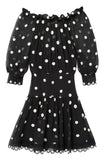 Rebecca Taylor Dot Embroidered Dress