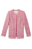 Rebecca Taylor Pink Tweed Jacket