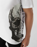 Philipp Plein T-shirt Platinum Cut Round Neck Skull