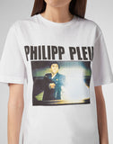 Philipp Plein T-shirt Platnum Cut Round Neck Scarface