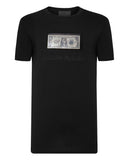Philipp Plein T-shirt Platinum Cut Round Neck Dollar