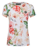 Philipp Plein T-shirt Round Neck SS Flower