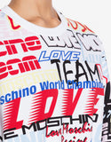 Love Moschino Logo Racing Stretch Sweatshirt
