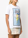 Love Moschino Graphic Print T-shirt