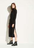 Vince Long Sleeve Turtleneck Dress