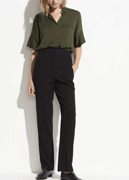 VINCE High Rise Tailored Pant