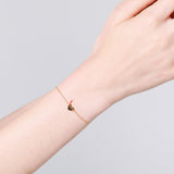Le Loup " I Wish"  Gold Heart Bracelets