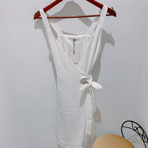WW White Long  Dress