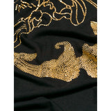Versace Collection Black and Gold-toned T-shirt